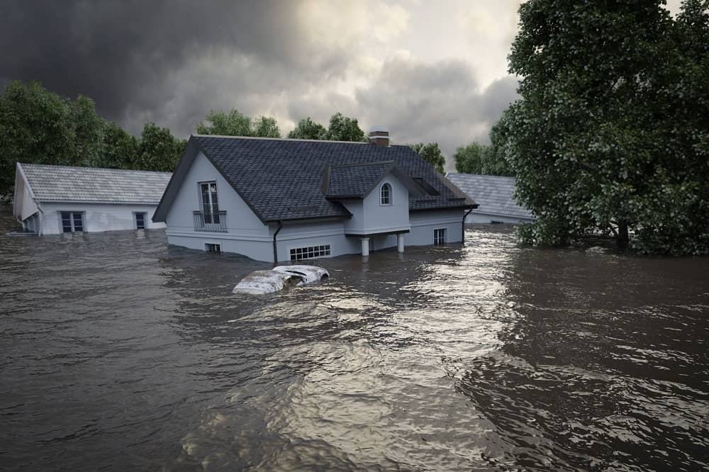 house in Devastating Flood 