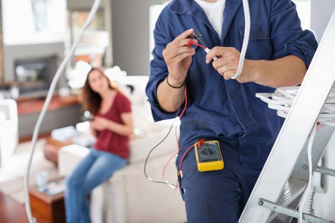 Protect your home from electrical hazards. Discover 6 signs you need an electrician. Read more on VWB Blog