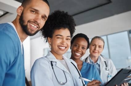 healthcare staff diversity in a hospital
