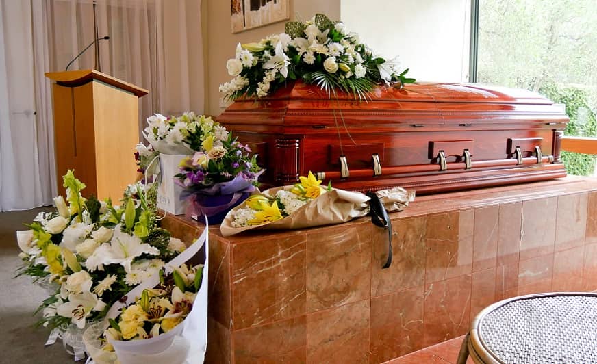 funeral home ads