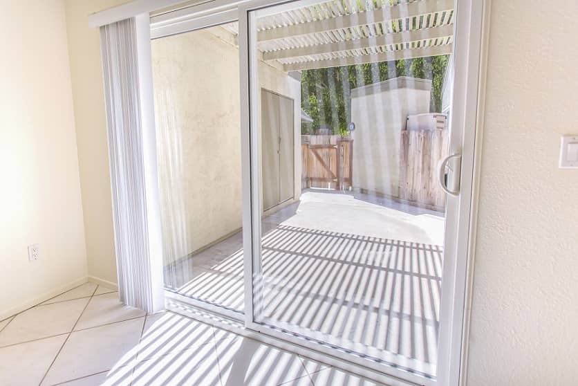 exterior glass walls