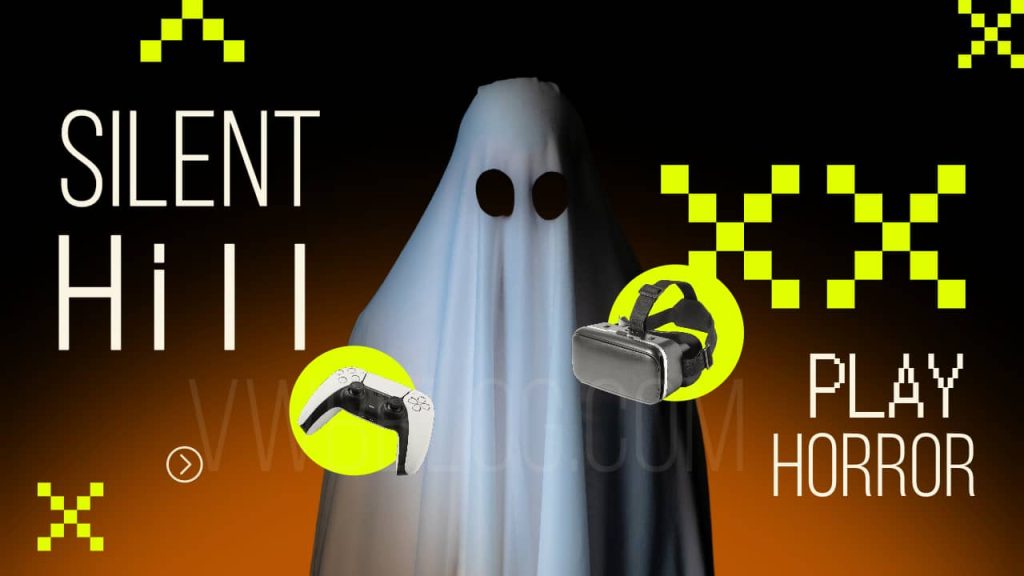 a ghost and horror game Silent Hill Geekzilla