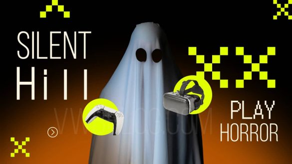 a ghost and horror game Silent Hill Geekzilla