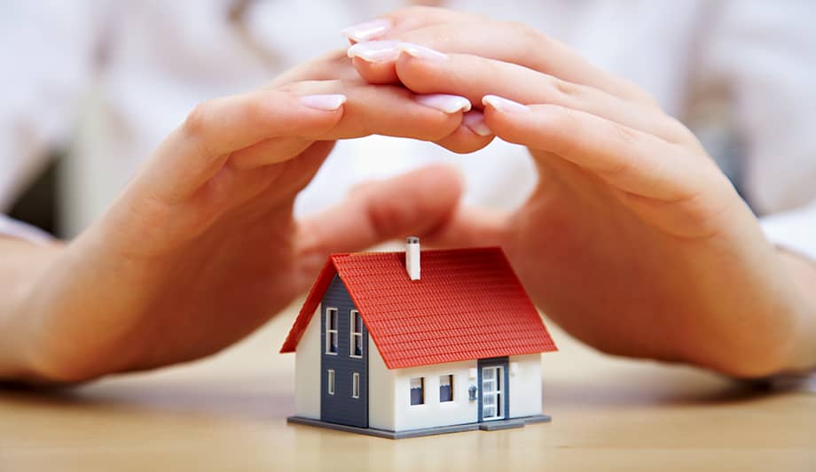 hand covering home for Home Security