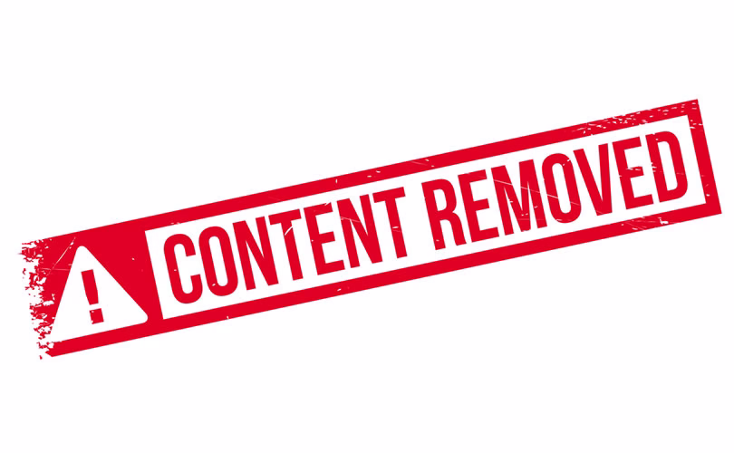 Remove Negative Content