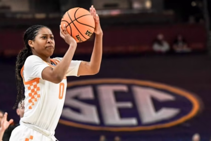 Woman playing Basketball