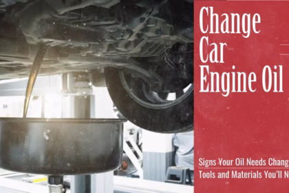 How to change car engine iol text with oil changing car